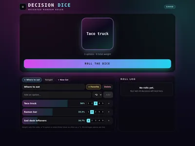Decision Dice